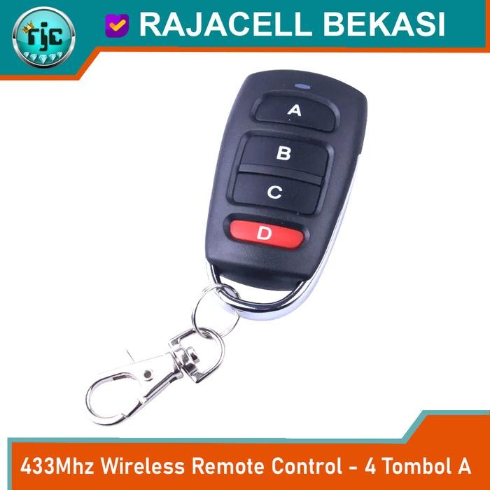 

Remote Control RF 433Mhz ABCD 2/4/6 Tombol Universal Project Arduinoo - 2 TombolSale