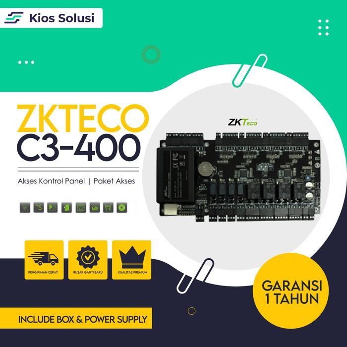 

Access Control Panel ZKTECO C3-400 | With BOX + PSU | Paket Akses - C3-400+With Box