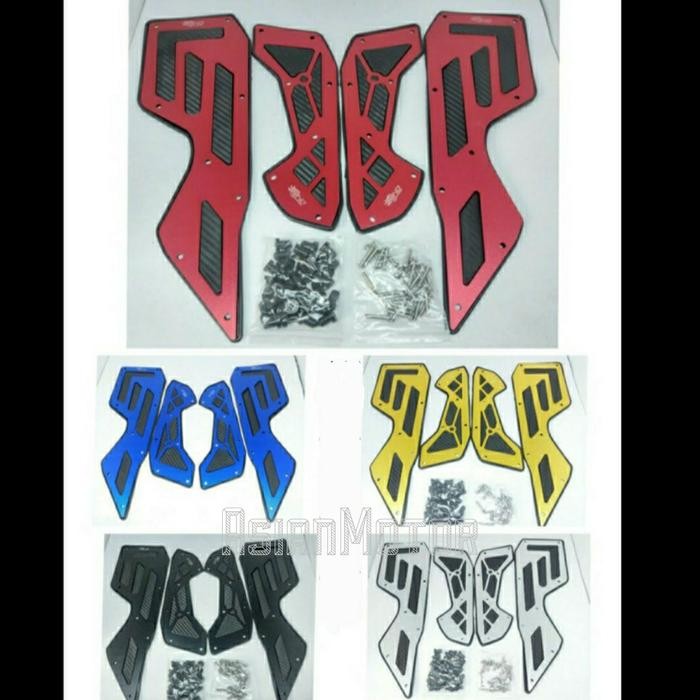 Plat Bordes All New Nmax 2020 Cnc/ Bordes Nmax New 2020 Cnc - Silver