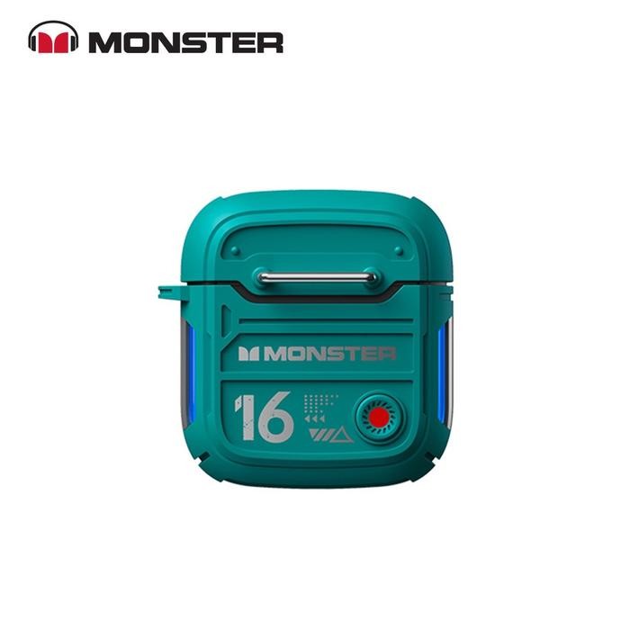 Monster XKT16 Headset Bluetooth TWS - Hijau
