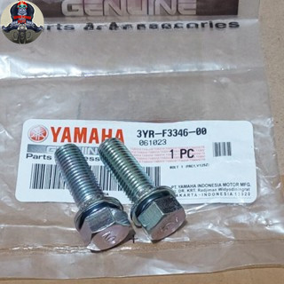 Baut as shock segitiga depan f1zr fizr force 1 set original 3yr-f3346-00 KC3