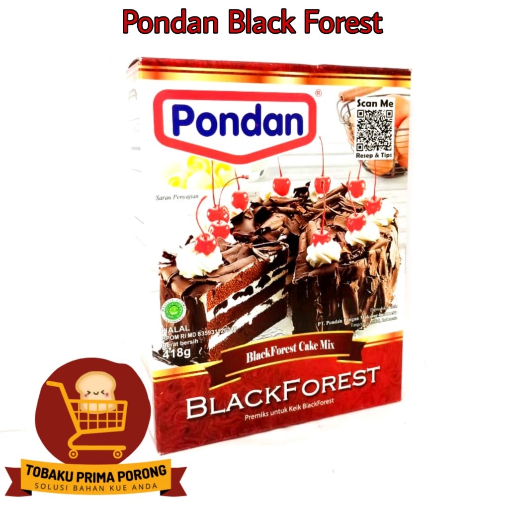 

PONDAN BLACK FOREST - 418 gram