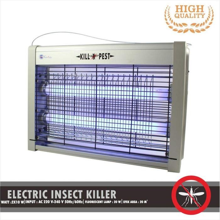 Gaxindo Insect Killer / Perangkap Nyamuk 2x10 Watt GX-I 1008
