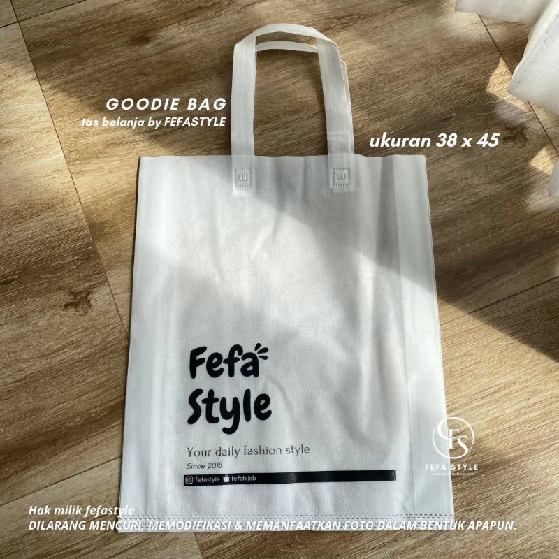FEFA STYLE - GOODIE BAG TAS SPUNBOND