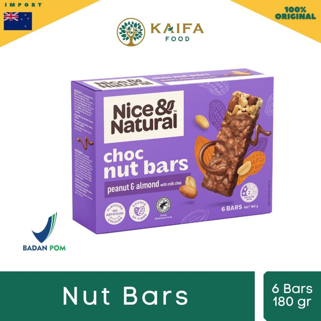 

New Griffin'S Nice & Natural Roasted Nut Bars - Snack Bars KacangPremium