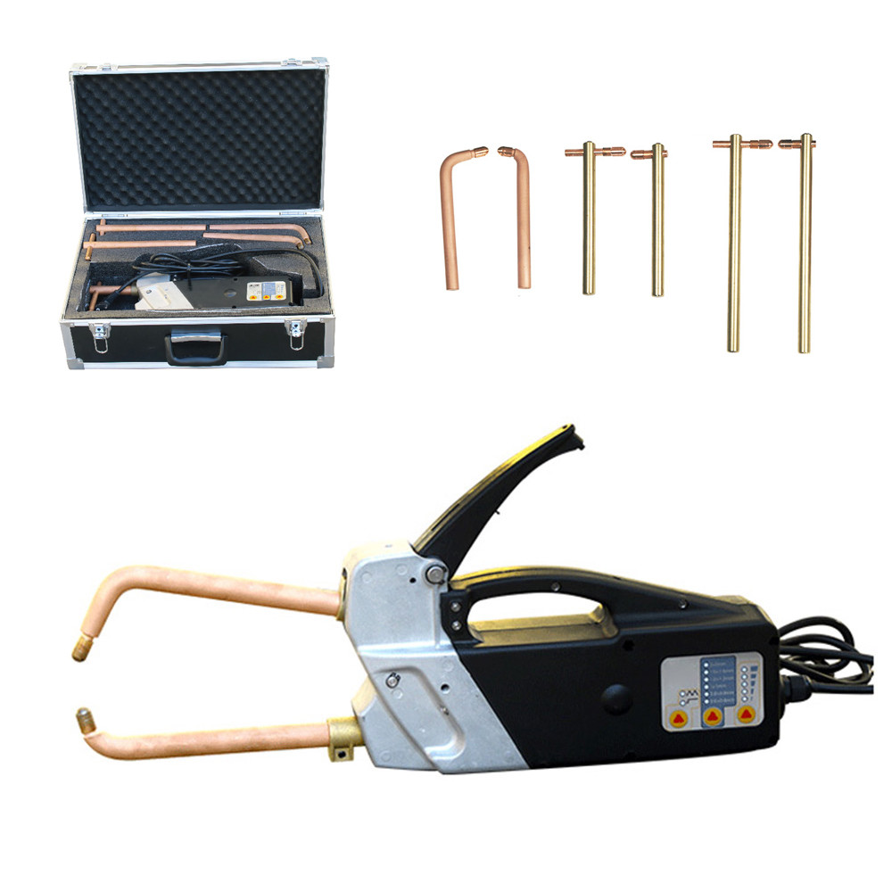 Handheld Double sided Spot Welding Machine Portable Body Spot Welding Repair Welding Sheet Metal Too