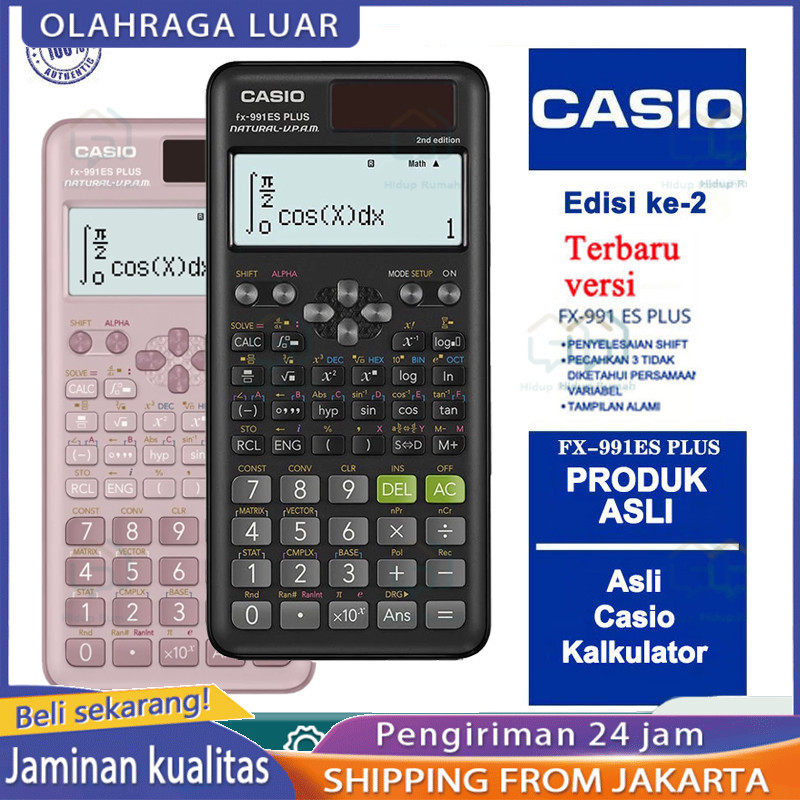 

Kalkulator Scientific Casio ilmiah FX-991EX/991ES-Plus Kalkulator Casio Scientific Calculator Casio Scientific/40 Konstanta Rumus