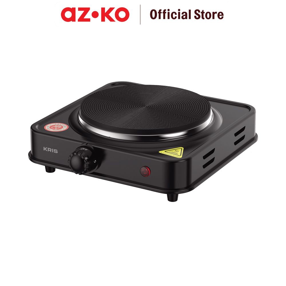 AZKO Kris Kompor Listrik Single 600 watt Electric Stove Kompor Elektrik 1 Tungku Perlengkapan Dapur 