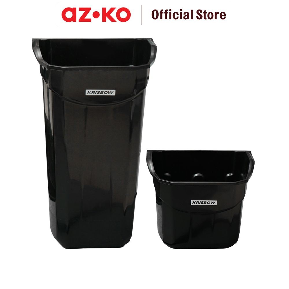 AZKO Krisbow Tempat Sampah Gathering Ware Tong Sampah Wadah Pembuangan Alat Kebersihan Outdoor Trash
