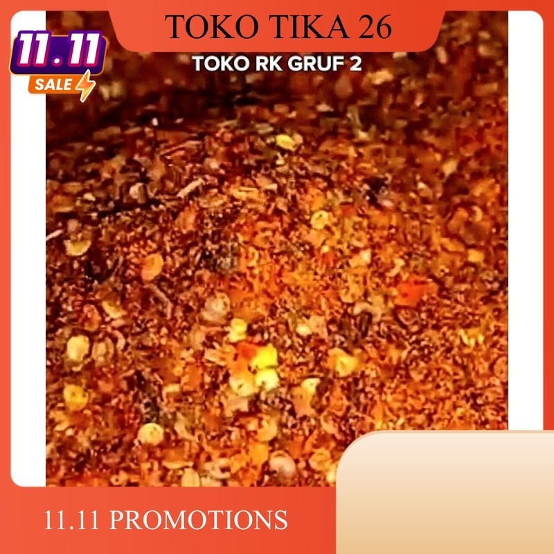 

CABE BUBUK KASAR EXTRA PEDAS 1 KG
