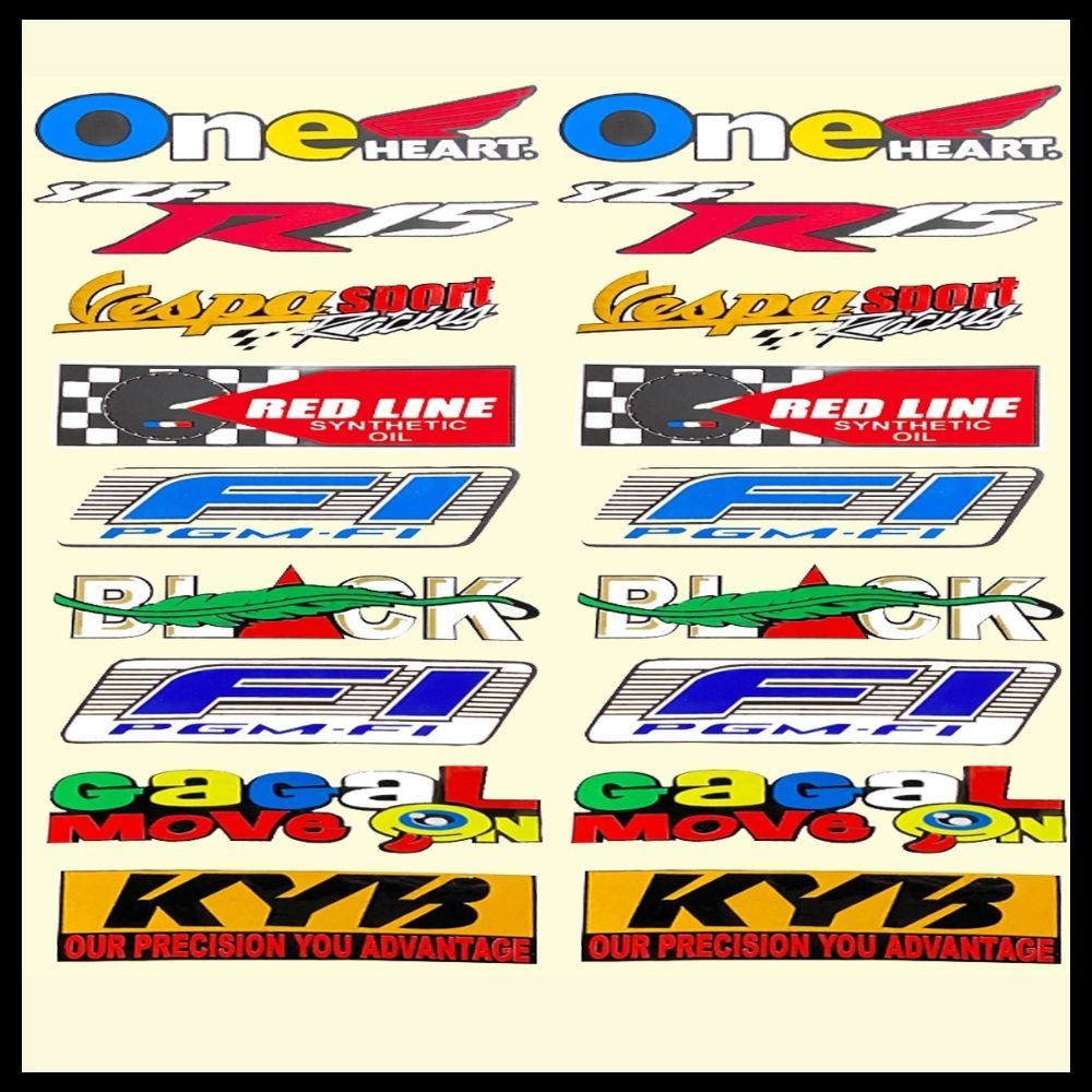 

STIKER CUTTING KYB STICKER CUTTING VESPA BERKUALITAS