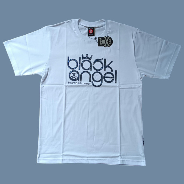 T-shirt Kaos bandung Black Angel Kaos Branded Distro Unisex Cotton Combed 24s Premium Quality ( MAHK