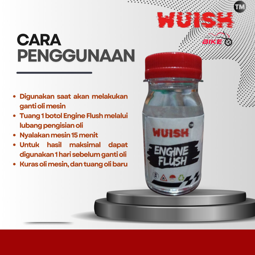 Wuish Bike Engine Flushing 50ml