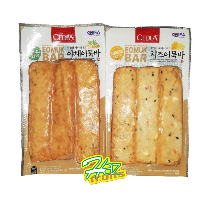 

Cedea Eomuk Bar Cheese | Cedea Eomuk Bar Vegetable 200 Gram