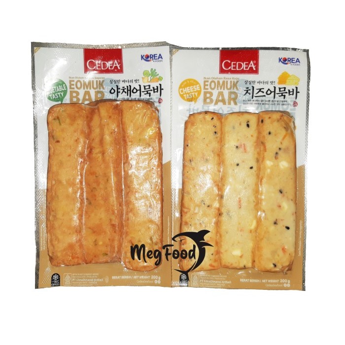 

Cedea Eomuk Bar Cheese | Cedea Eomuk Bar Vegetable 200 Gram