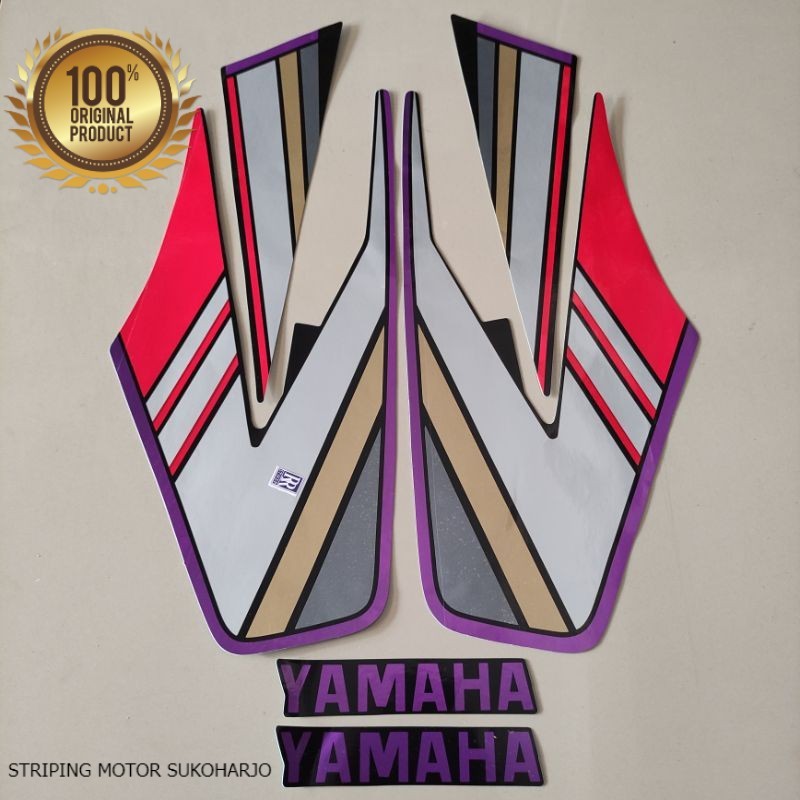 (ORI) STRIPING stiker list body stiker yamaha RX KING 1994  kualitas original