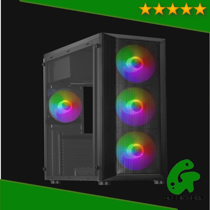 PC Case VenomRX HORIZON ATX Casing PC