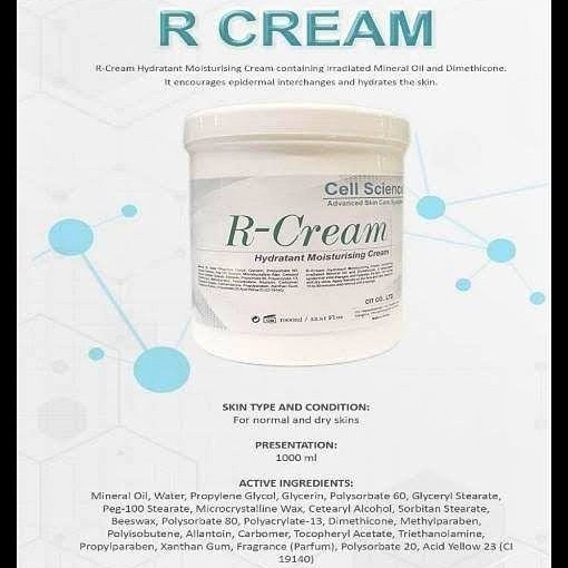 CELL SCIENCE - R Cream RF/ Massage Face Body Ori Korea 1kg (Non Vit C)