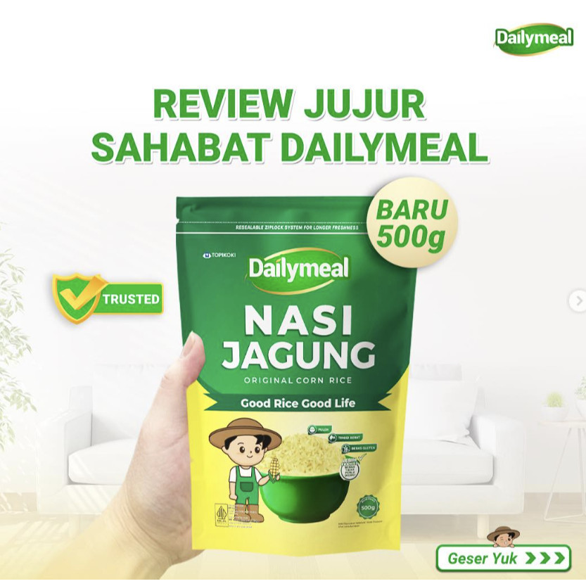 

DAILY MEAL RICE NASI JAGUNG 500GR