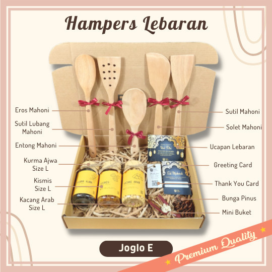 

Hampers buat pacar teman sahabat bestie unik lucu keren kekinian / Puri Craft Hampers Joglo / Hampers Lebaran Idul Fitri Kayu Unik - Joglo E, Lebaran