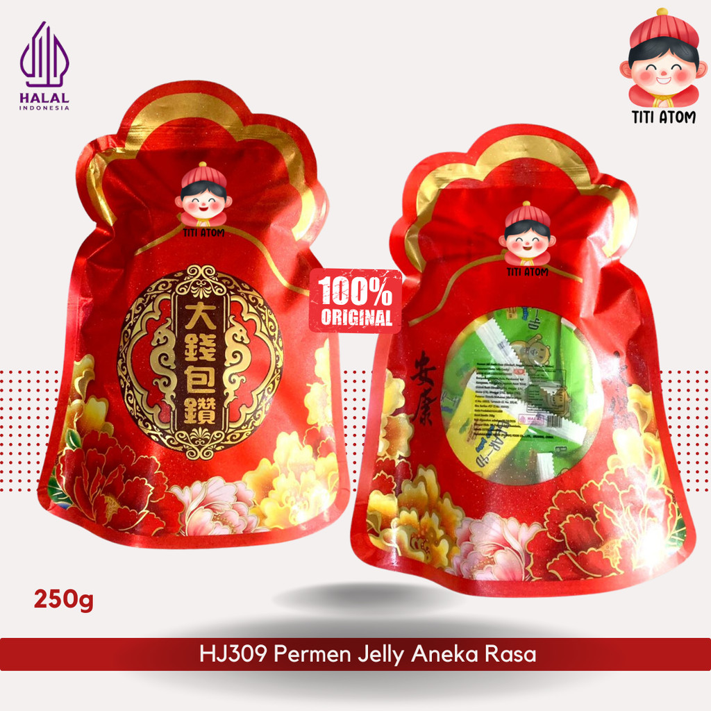 

PERMEN IMLEK SINCIA HJ309 Jelly Buah Campur Aneka Rasa 250g