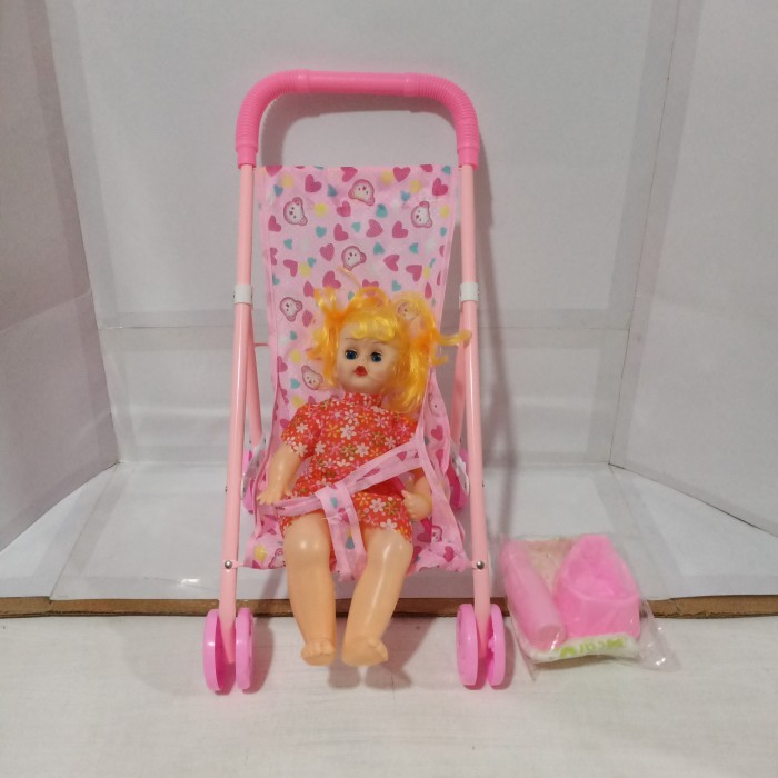 BEST SELLER mainan dorongan bayi boneka besi - troly duduk