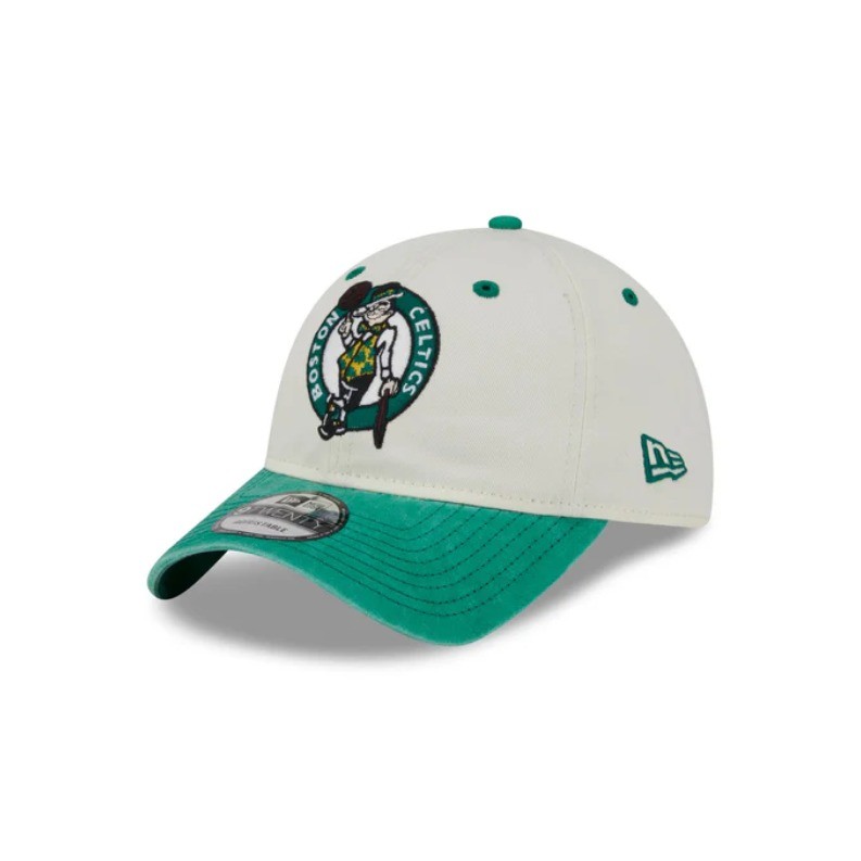 Topi Original New Era 9twenty Boston Celtics Classic Sidescript Two Tone