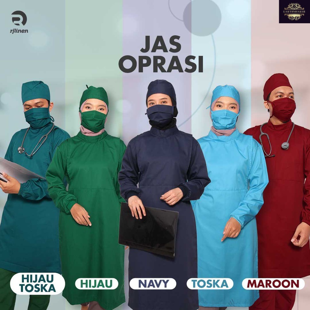 JAS OPERASI / JUBAH OPERASI / APD / SURGICAL GOWN / BAJU OPERASI / PERLENGKAPAN BEDAH / OPERASI