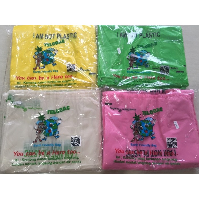 

plastik kantong organik singkong size 24, telobag