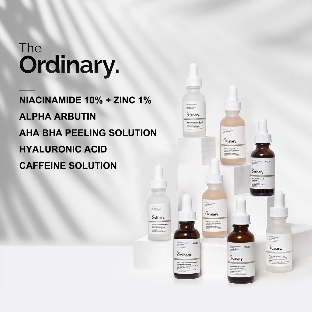 The Ordinary Official Shop Store Glycolic Acid,Azelaic Acid,Retinol Serum,Salicylic Acid,Alpha Arbut