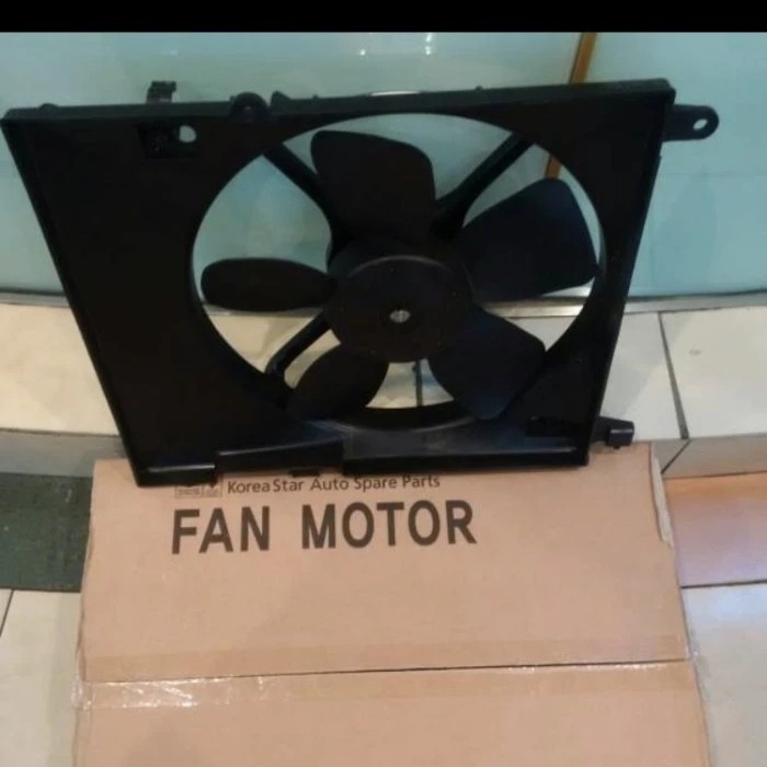 Motor fan radiator assy chevrolet kalos Aveo berkualitas