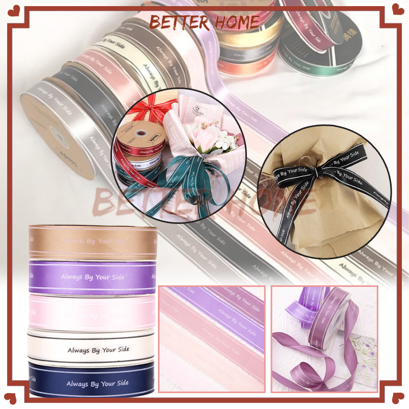 

Pita Per Roll Tulisan 2.5cm / Pita Satin / Pita Kado / Pita Bucket