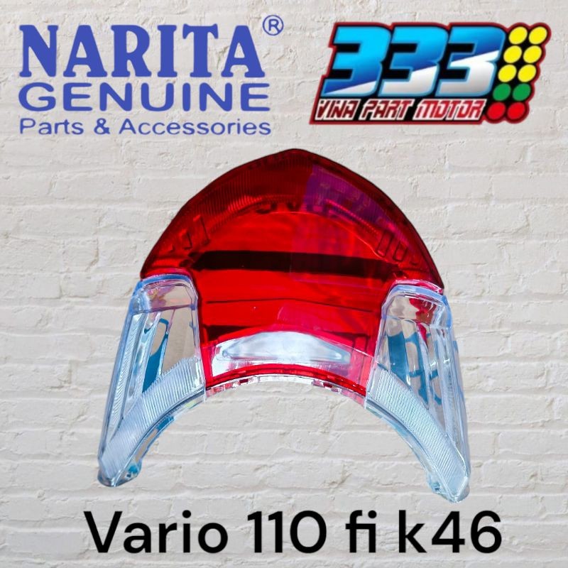 mika lampu stop Vario 110 fi k46 kaca lampu stop Vario 110 injeksi