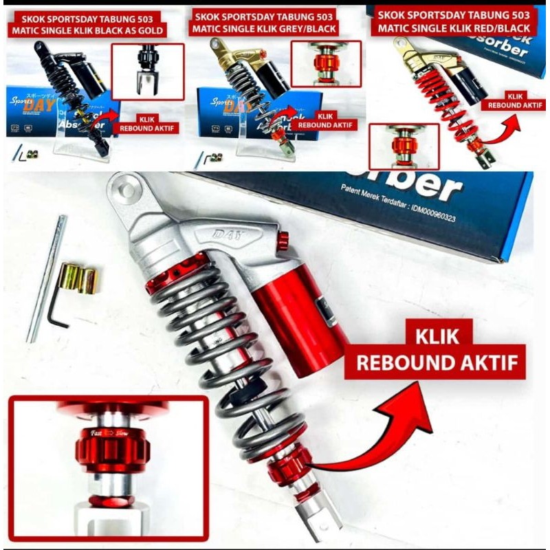 Skok Tabung Metic Copy Rcb Skok Tabung Vario Beat