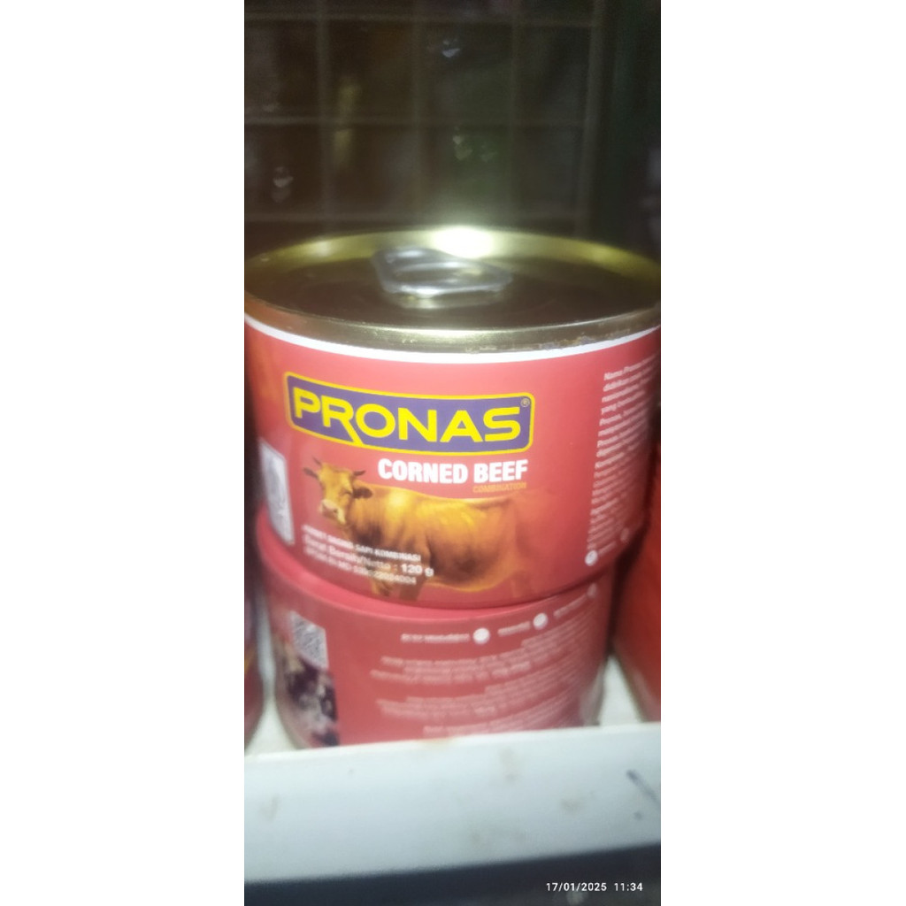 

Pronas corned sapi bulat 120gr