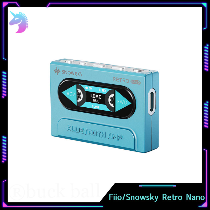 Snowsky/Fiio Retro Nano Headphone Dac Amplifier Bluetooth And Ldac/Aptx Adaptive/Aptx Ll Dac Amplifi