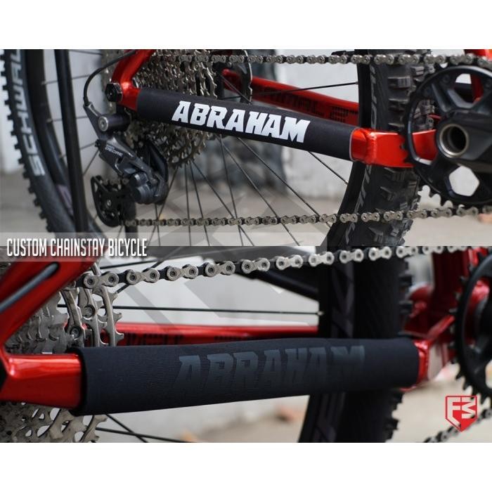 Custom Chainstay Frame Protector Sepeda MTB Roadbike Minion