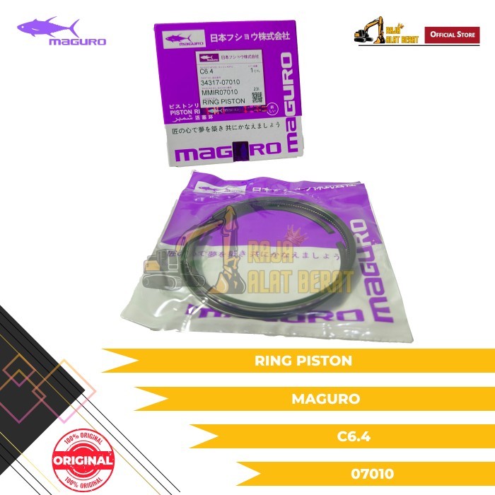Piston Ring Maguro C6.4 07010