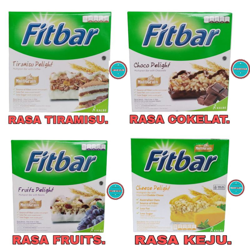 

FITBAR 20GR 1 BOX ISI 5 PCS
