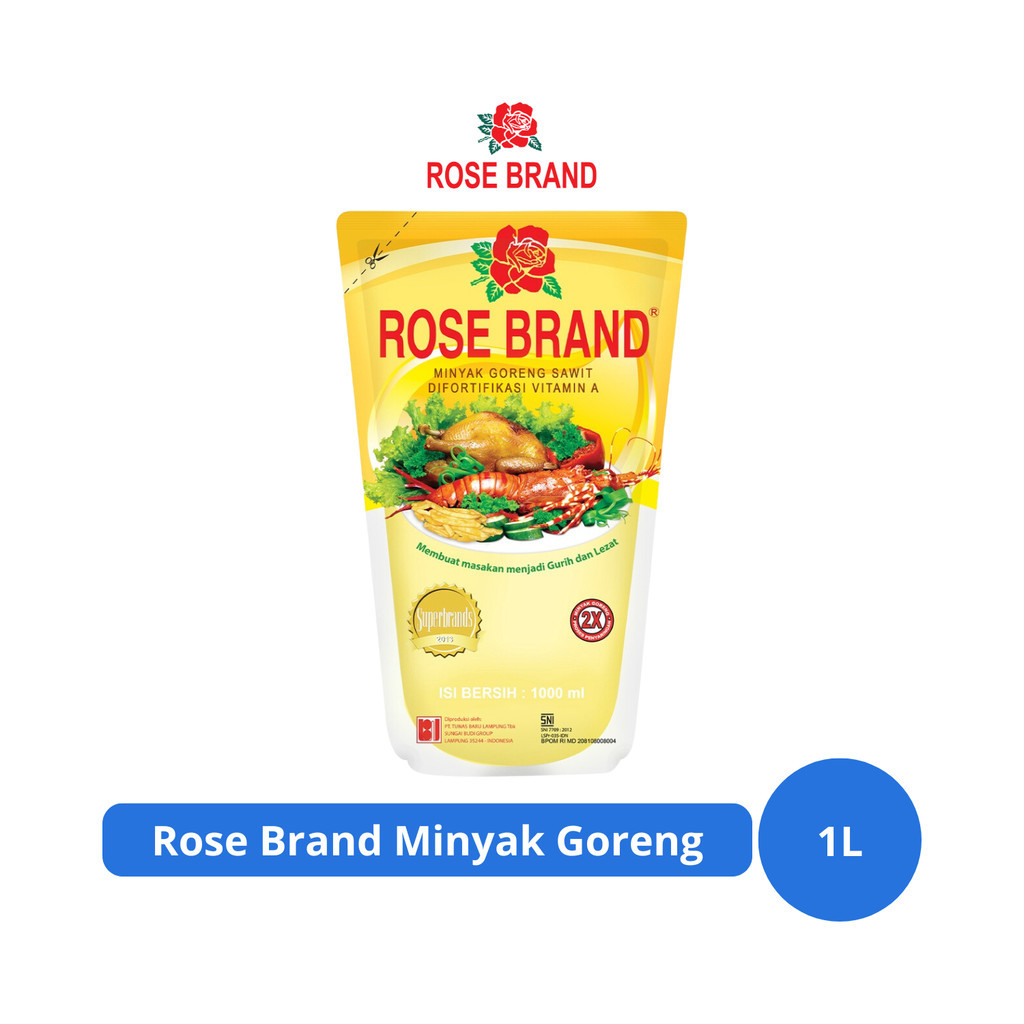 

Rose Brand Minyak Goreng Pouch 1L