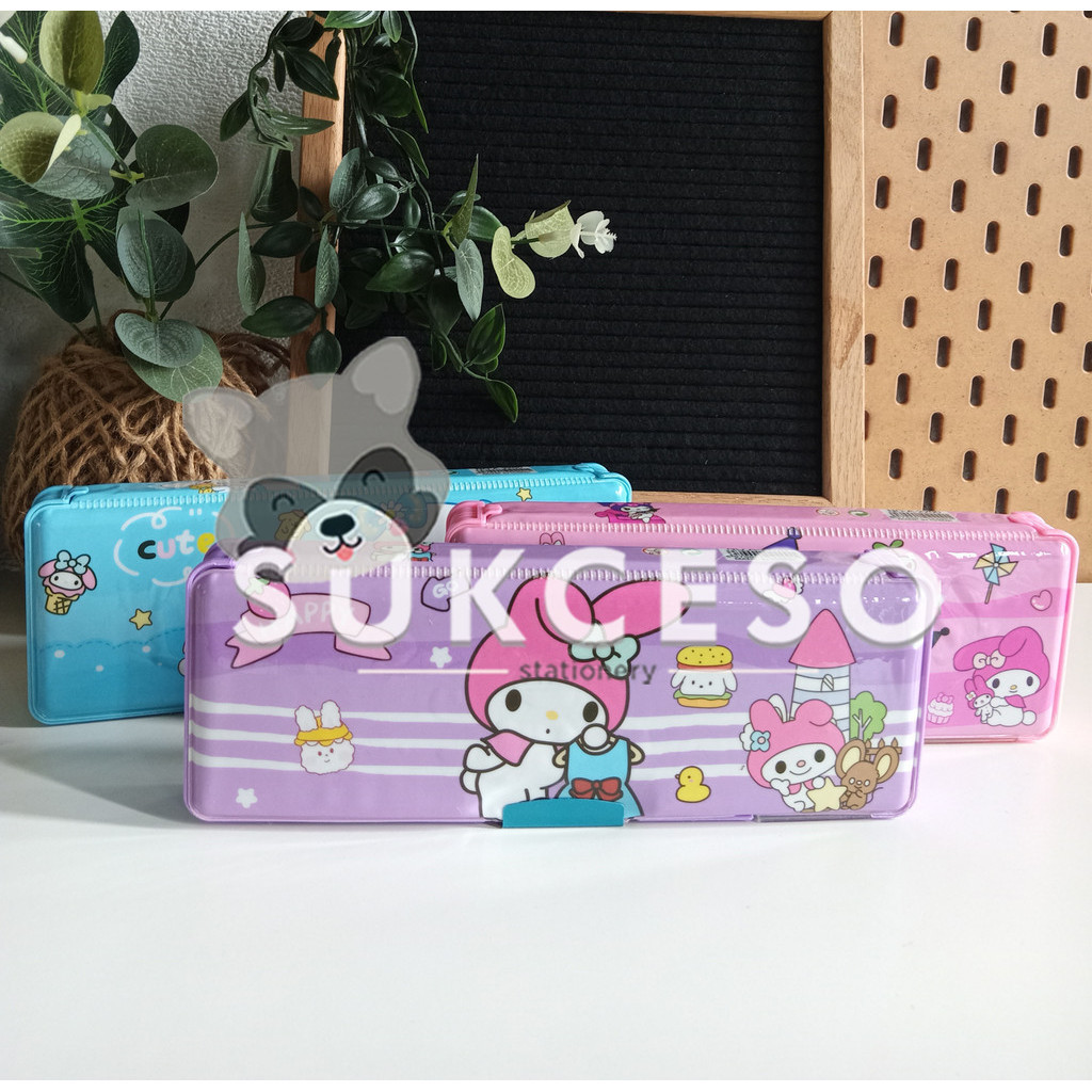 

Fancy Pencil Hard Case Kotak Magnet Karakter Sanrio RANDOM A-2200 Murah