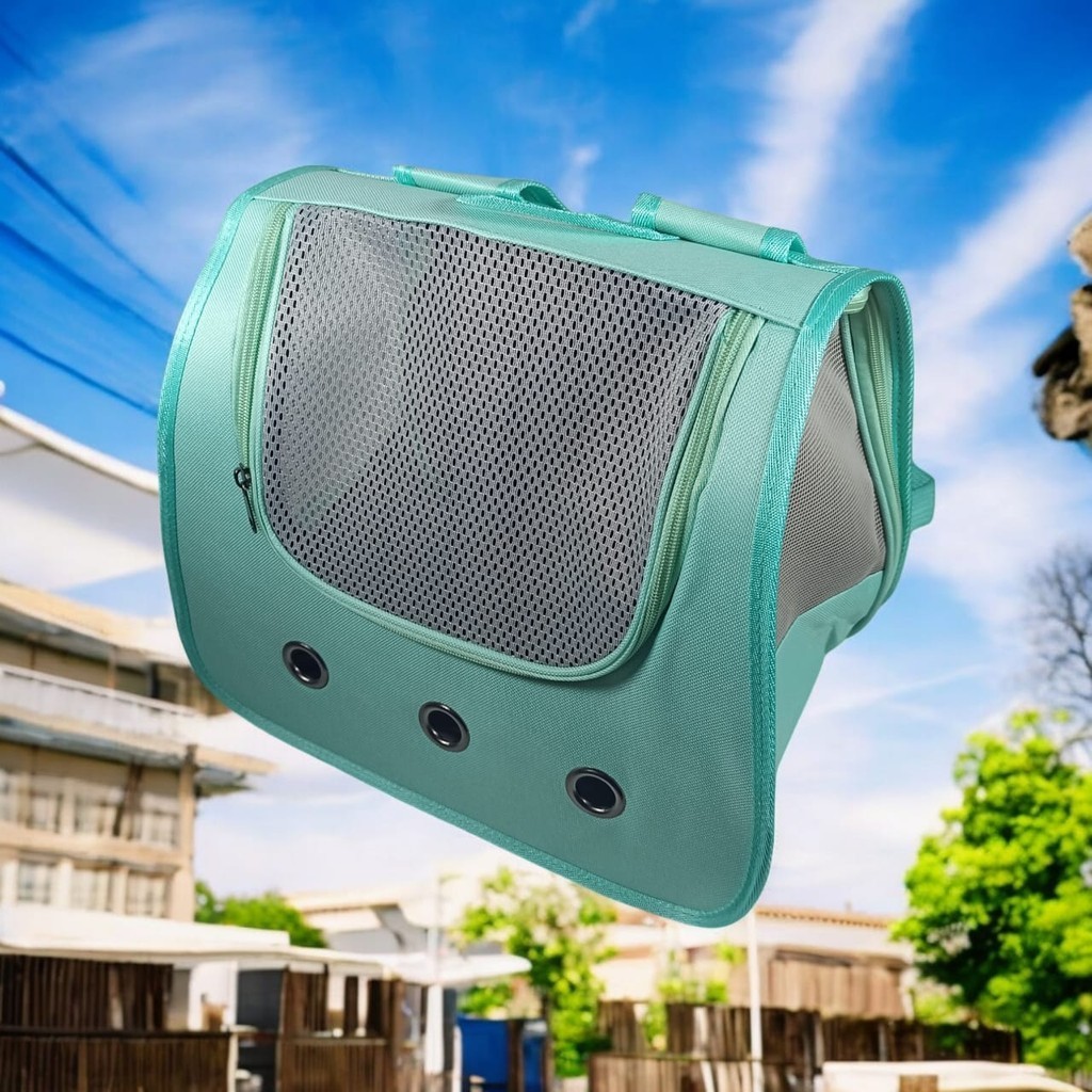 

- Chenyou Tas Kucing Anjing Backpack Pet Cargo Breathable Travel Oxford - CY676 -