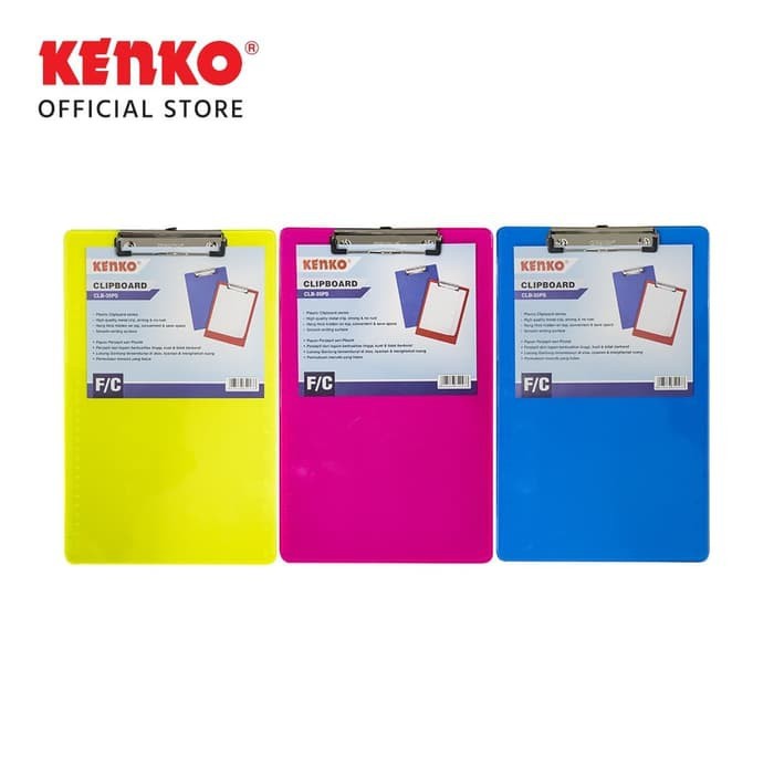

KENKO CLIP BOARD CLB-35PS TRANSPARANT ( FOLIO )