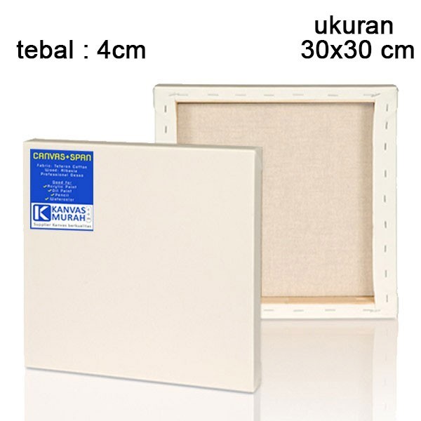

Kanvas Lukis Spanram 30x30 cm Canvas Frame 30x30 cm Tebal 4cm