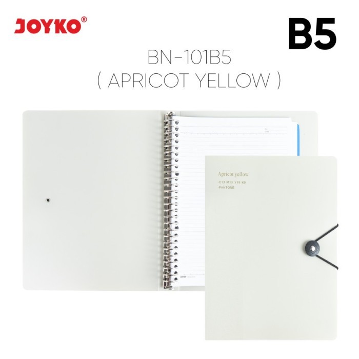 

Binder B5 Joyko BN-101 Ukuran B5 Binder Note Aestethic Kuliah - Black Ink B5