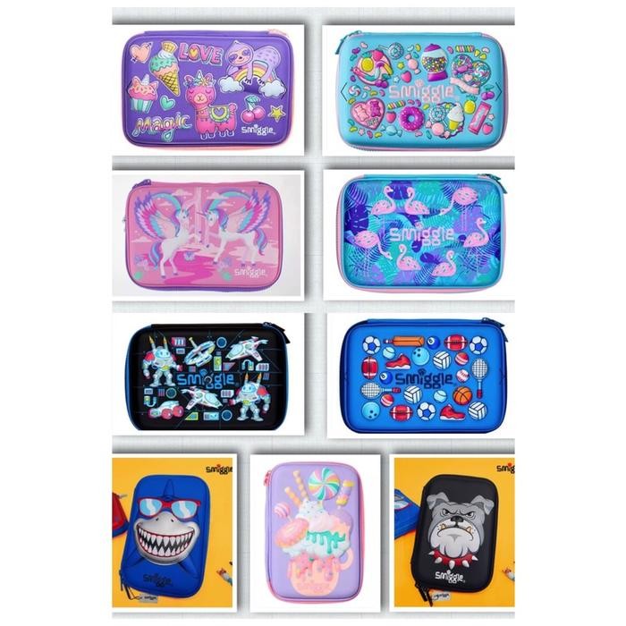 

READY Hard Case / Tempat pensil Smiggle