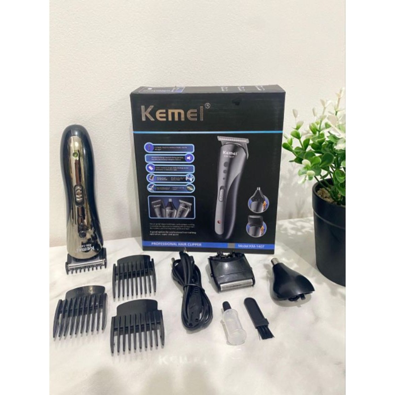 Portable Merk Kemei KM-1407 3 in 1 Original 100%