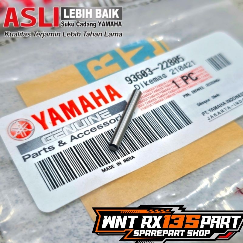 PIN DOWEL PIN PEN AS POMPA OLI SAMPING RX KING ORIGINAL YAMAHA | 93603-22805