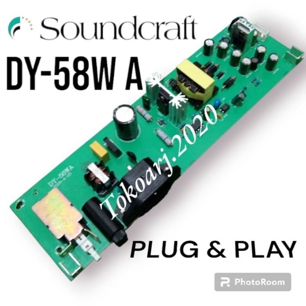 POWER SUPLAY suplai mixer SOUNDCRAFT DY-58 WA UNTUK TYPE EFX-8 EFX-12 EFX-50