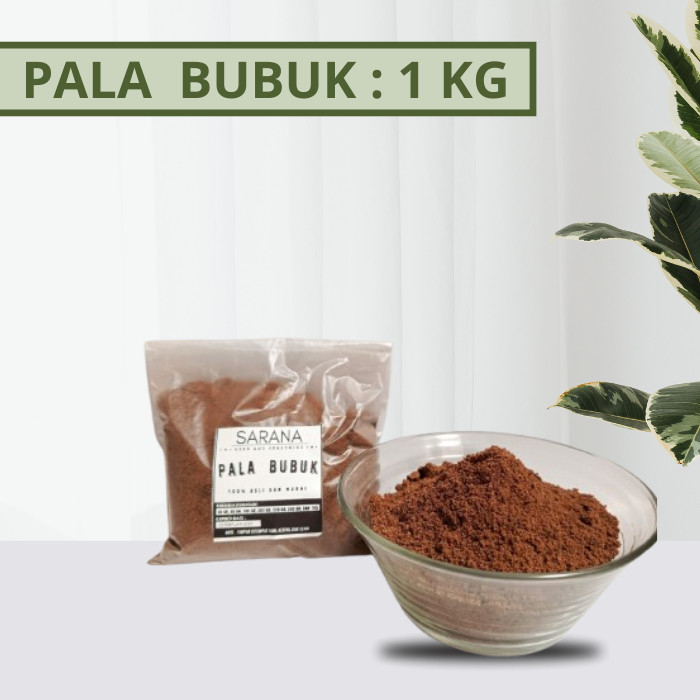 

Pala Bubuk 1 Kg / Ground Nutmeg / Rempah Murah